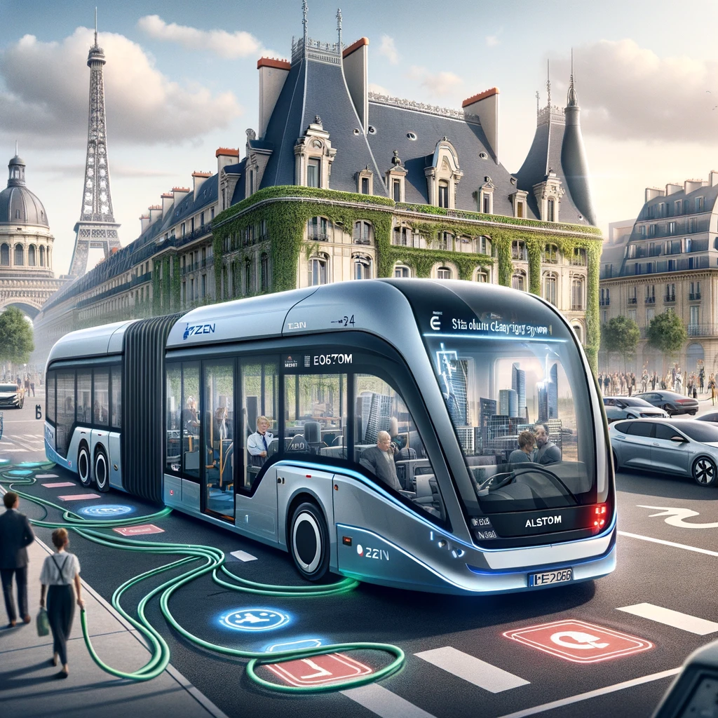 Alstom lance le Tzen 4, premier bus électrique bi-articulé